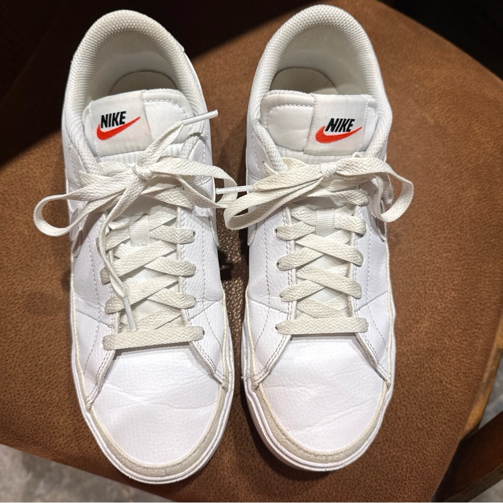 Nike Court Legacy Sneakers Mens 8 White Classic Shoes